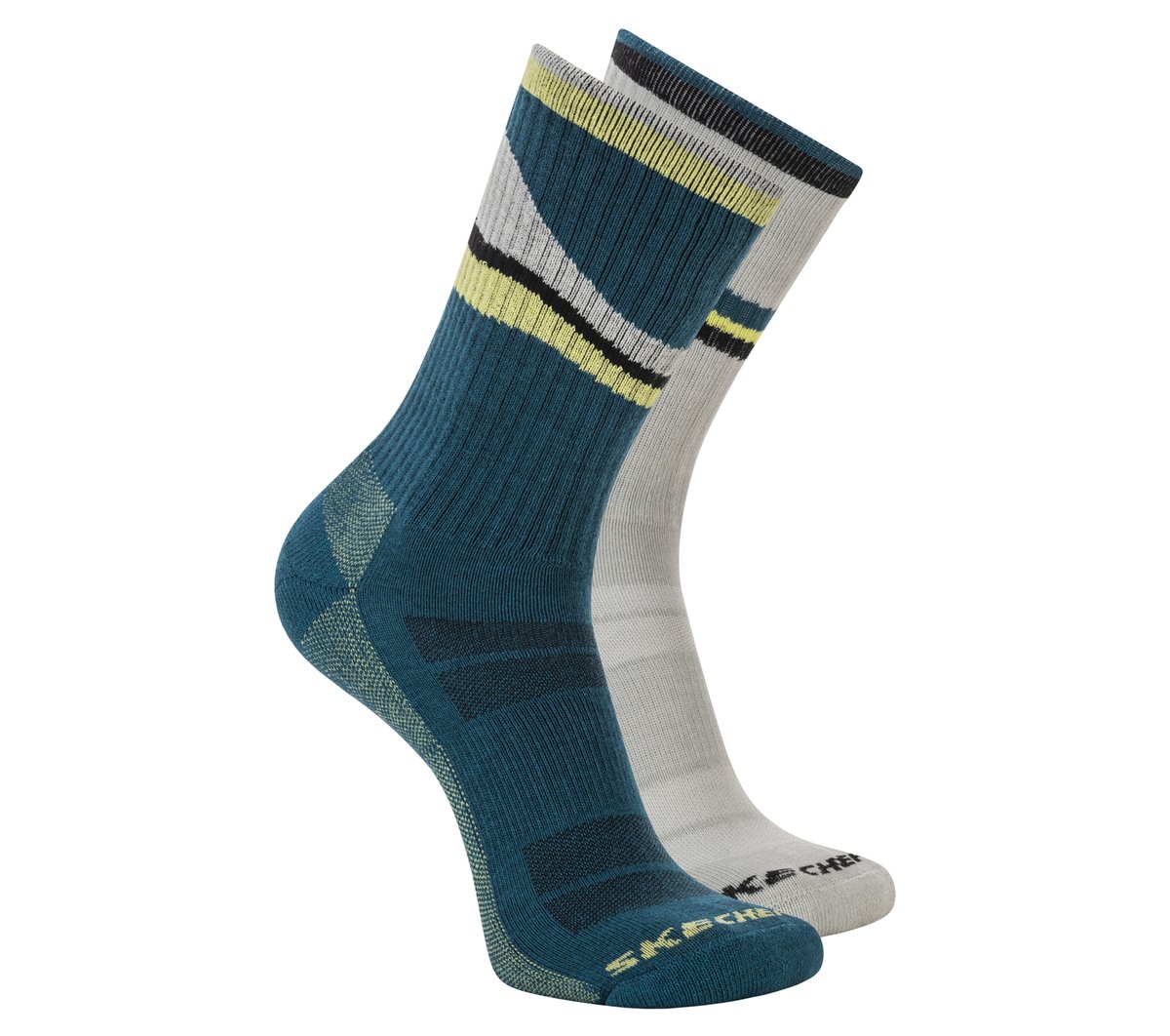 Skechers Men | 2 Pack Men's Crew Trail Socks
