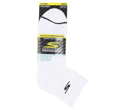 Skechers Men | Quarter Premium Basic Socks - 3 Pack