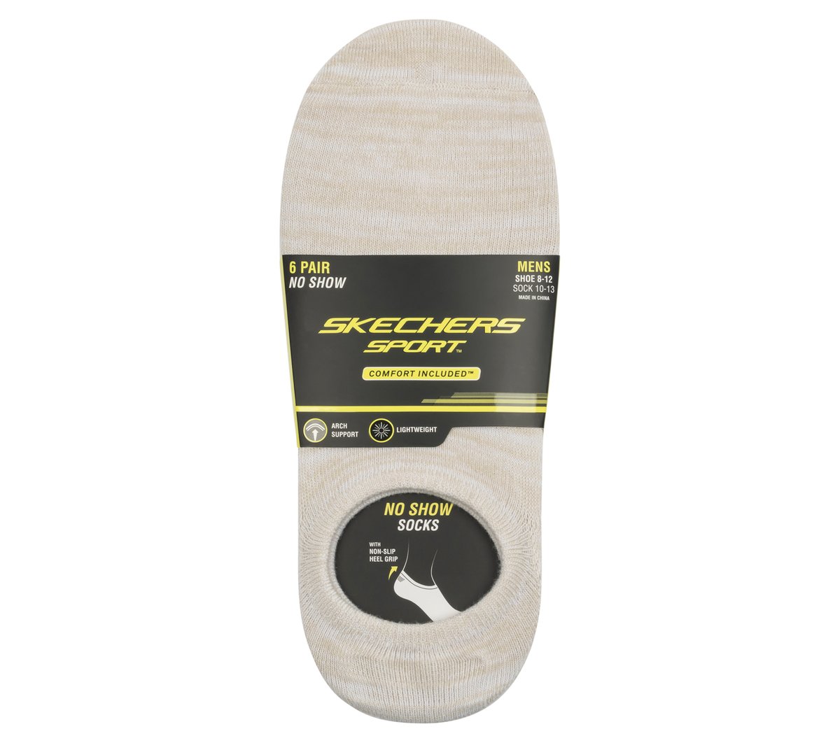 Skechers Men | 6 Pack Men's Sneaker Liner Socks