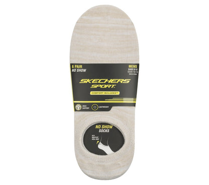Skechers Men | 6 Pack Men's Sneaker Liner Socks
