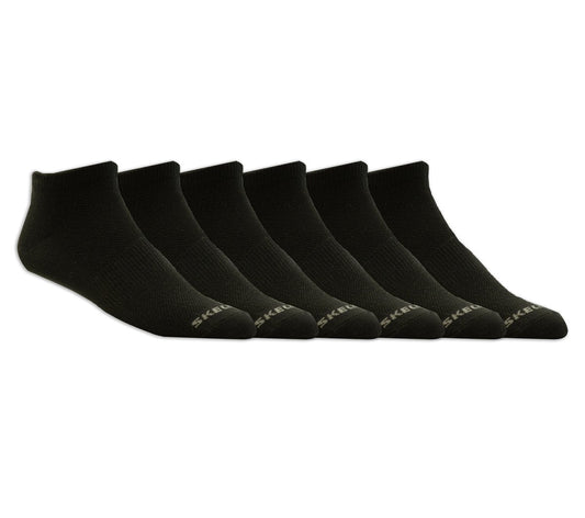 Skechers Men | 6 Pack Non Terry Low Cut Socks