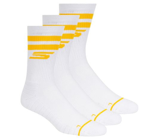 Skechers Men | 3 Pack Men's Performance Pickleball Crew Socks