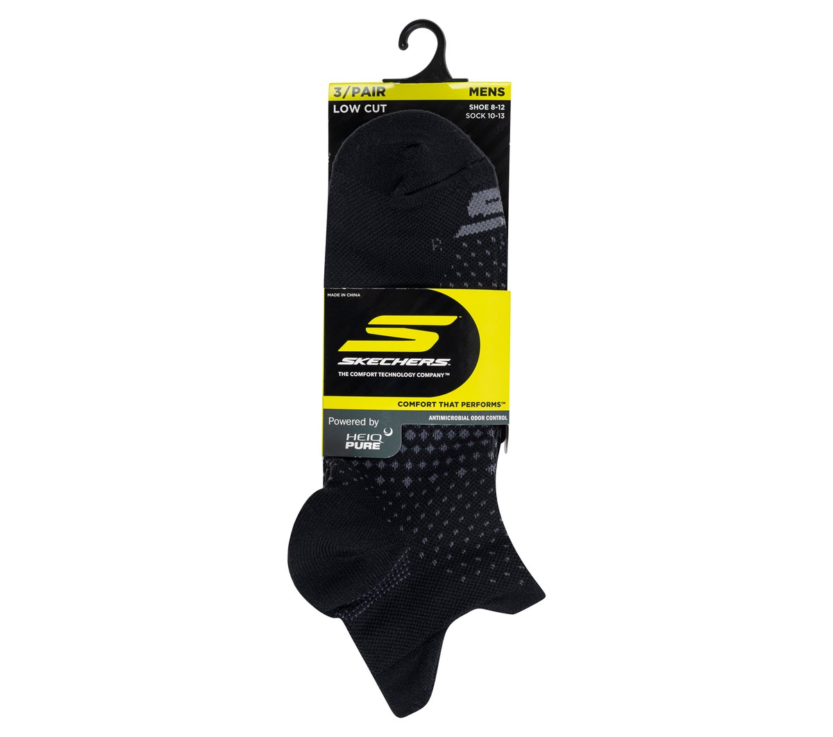 Skechers Men | 3 Pack Men's Low Cut Socks