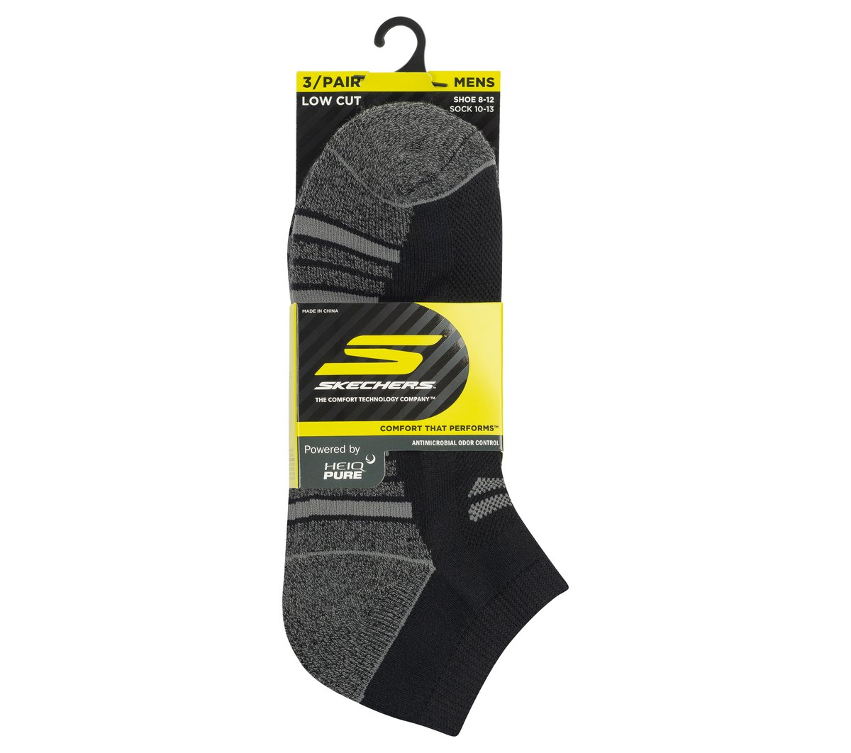 Skechers Men | 3 Pack Men's Half Terry Low Cut Socks
