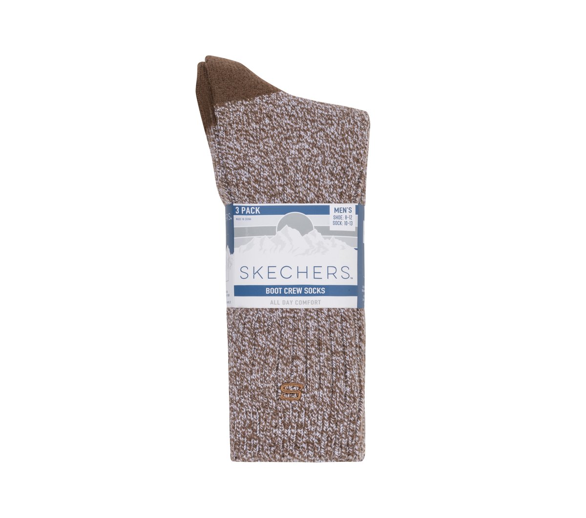 Skechers Men | Super Soft Boot Crew Socks - 3 Pack