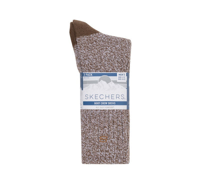 Skechers Men | Super Soft Boot Crew Socks - 3 Pack