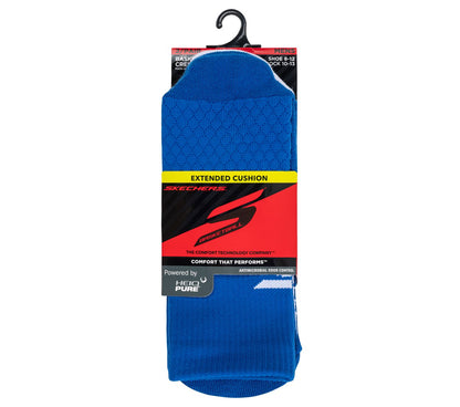 Skechers Men | 2 Pack Performance Basketball Crew Socks