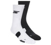 WHITE / BLACK