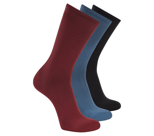 Skechers Men | 3 Pack Men's Reflective Performance Half Terry Crew Socks