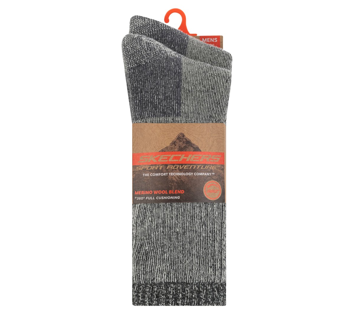 Skechers Men | 2 Pack Men's Crew Wool Socks