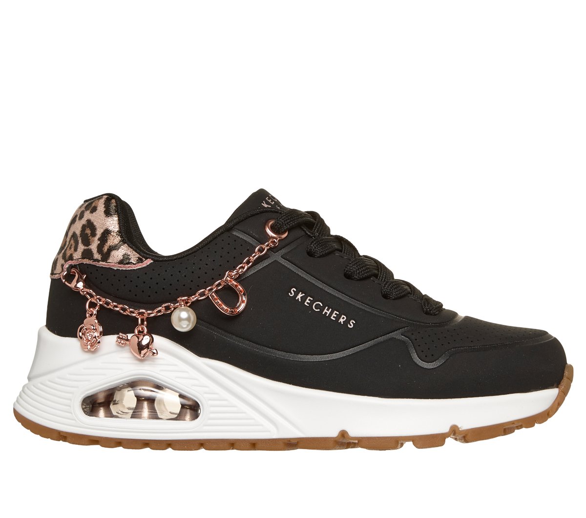 Skechers Kids | UNO Gen1 - Leopard Rockstar