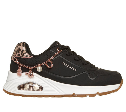 Skechers Kids | UNO Gen1 - Leopard Rockstar