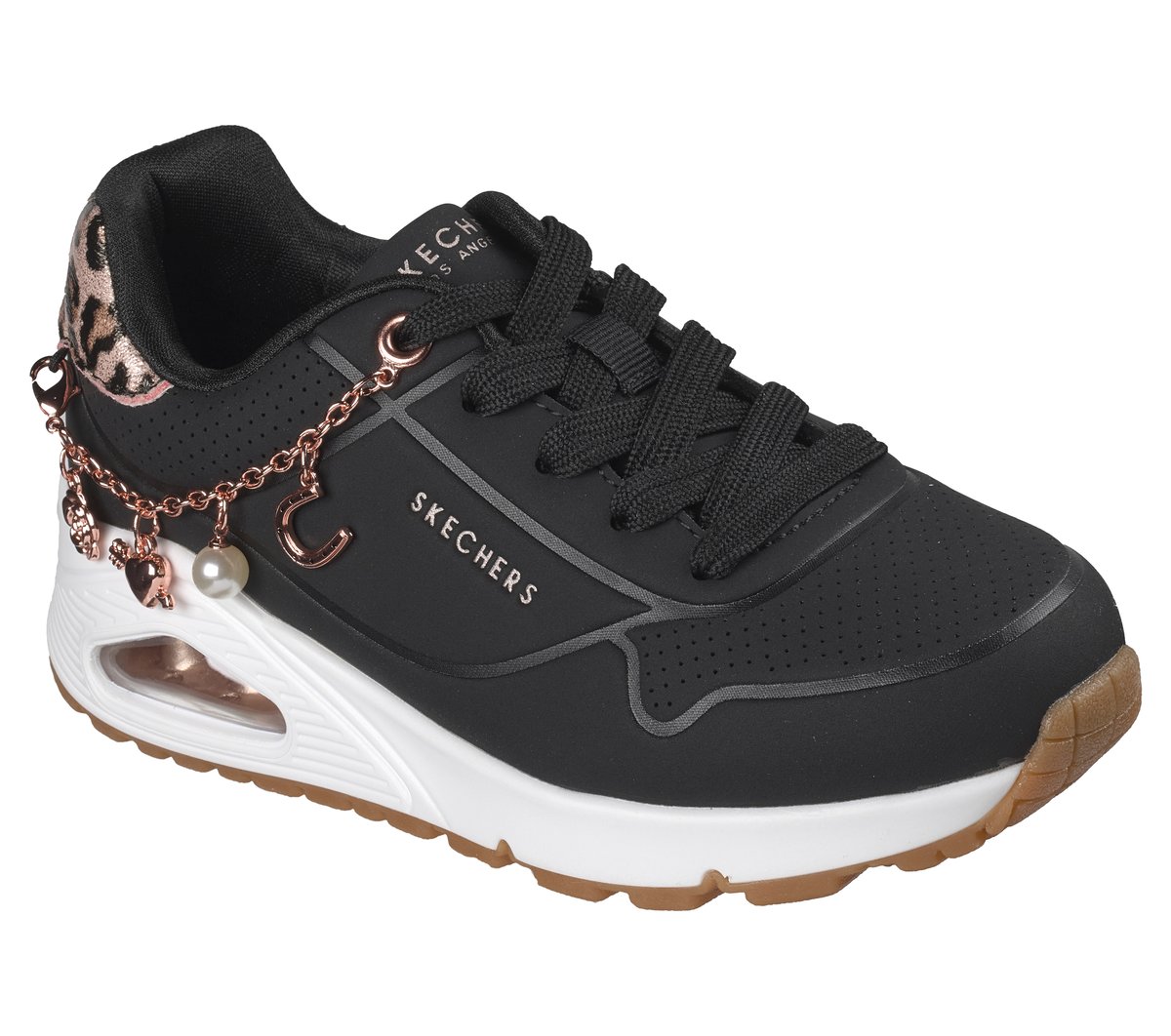 Skechers Kids | UNO Gen1 - Leopard Rockstar
