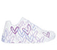 WHITE / LIGHT PURPLE