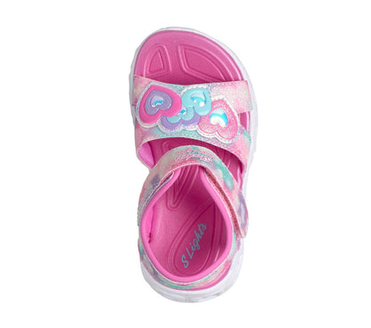 Skechers Kids | S-Lights: Heart Lights Sandal - Heart Beam