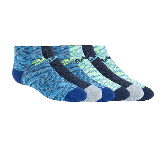 Skechers Kids | 6 Pack Space Dye Low Cut Socks