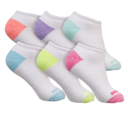 Skechers Kids | 6 Pack Low Cut Walking Socks
