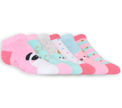 Skechers Kids | 6 Pack Low Cut Cute Socks