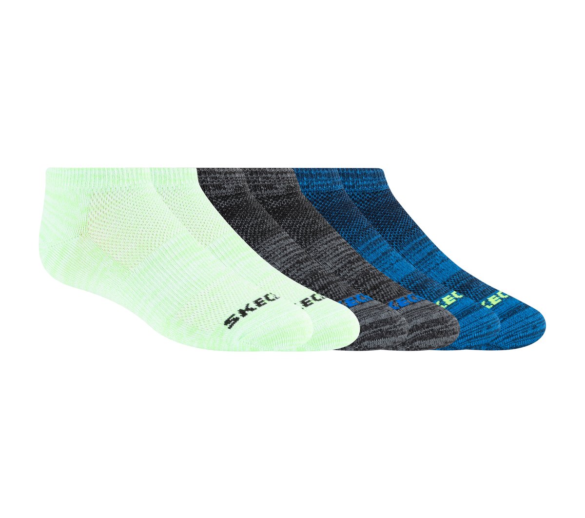 Skechers Kids | 6 Pack Low Cut Non Terry Socks